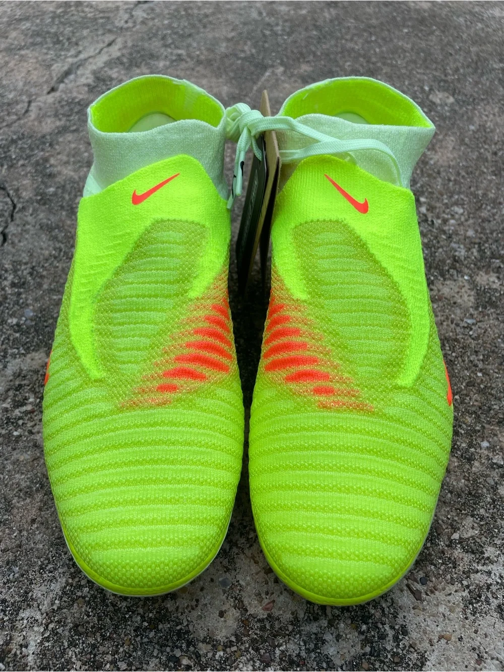 Nike Phantom 6 High Elite FG Hyper Crimson Limelight 4.5M/6W NEW!